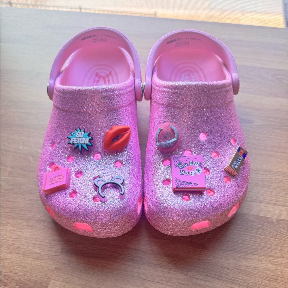 Mean Girls Crocs Shoes with Fun Charms